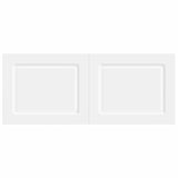 Wall-Mounted Headboard UTRECHT White Engineered Wood 897845