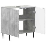 Bathroom Sink Cabinet ZWOLLE Concrete Grey 59.5 x 31.5x 59 cm 896348