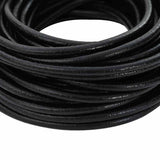 Leather Cord Black 5 mm x 50 m Leather 42021969