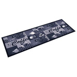 Kitchen Carpet Washable Coffee Blue 60x300 cm 315969