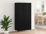 Highboard Black Oak 69.5 x 34 x 180 cm Engineered Wood 3416140