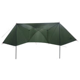 Car Tent with Roof Army Green 350 x 250 cm Polyester and Steel 42028554