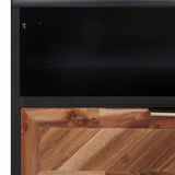 TV Cabinet 100x35x45 cm Solid Acacia Wood and MDF 289903