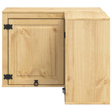 Cabinet SKI Honey Brown 80 x 80 x 60 cm Solid Pine Wood 42007569