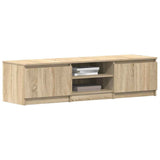 800651 TV Cabinet Sonoma Oak 140x40x35,5 cm Engineered Wood