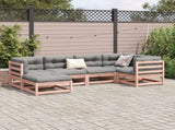 6 Piece Garden Sofa Set Solid Wood Douglas Fir 3299521