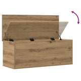 Storage Box Artisan Oak 90 x 35 x 35 cm Engineered Wood 868712