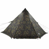 Family Tent Tipi 8-Person Camouflage Waterproof 4009451