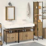 Bathroom Furniture Set 4 pcs Artisan oak 33 x 33 x 185.5 cm 3334420