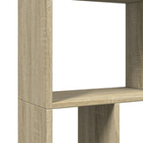 Bookcase Sonoma Oak 60x20x120.5 cm Engineered Wood 858149