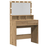 Dressing Table Artisan Oak 80 x 41 x 134.5 cm Engineered Wood 871538
