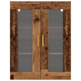 Hanging Wall Cabinet Old Wood 69.5x34x90 cm 857043