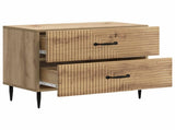 Bedside Cabinet Artisan Oak 62 x 34.5 x 47.5 cm Engineered Wood 894784
