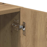 TV Cabinet Artisian Oak 180x31.5x40 cm Engineered Wood 857144