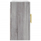 Wall Cabinet Grey Sonoma Engineered Wood Medium Wall Cabinet 829954