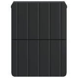 Wall-Mounted Bedside Cabinet Black 33 x 34.5 x 43 cm 898297