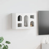 Hanging Cabinet with Shelf High Gloss White 60 x 20 x 40 cm 891378