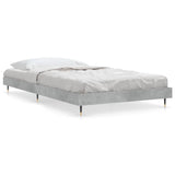 Bed Frame without Mattress Concrete Grey 90x200 cm 832169
