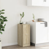 Apothecary Cabinet Sonoma Oak 30x41x77.5 cm Engineered Wood 855153