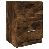 Sink Cabinet Smoked Oak 40x37x59 cm Engineered Wood 848105