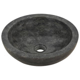 ZNTS Sink 40x12 cm Marble Black 142774