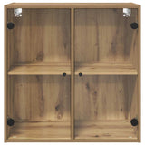 Wall Cabinet Artisan Oak 68 x 37 x 68.5 cm Engineered Wood 882911