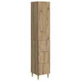 Cabinet Set 2 pcs 33 x 34.5 x 90 cm Engineered Wood 3416573
