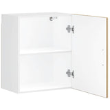 Kitchen Wall Cabinets 2 pcs Porto Artisan Oak Engineered Wood 854056