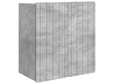 Wall-Mounted Cabinet Concrete Grey 66 x 34.5 x 92 cm 898228