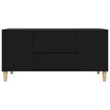 TV Cabinet Black 102x44.5x50 cm Engineered Wood 819597
