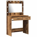 Dressing Table Old Wood 78.5 x 41 x 135 cm Engineered Wood 865035