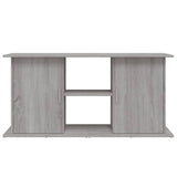 Aquarium Stand Grey Sonoma 121x41x58 cm Engineered Wood 833621