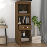 Highboard Honey Brown 34x40x108,5 cm Solid Wood Pine 820155