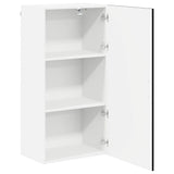 Wall Cabinet LUCCA Black 50 x 31 x 100 cm Engineered Wood 885126