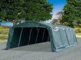Removable Livestock Tent PVC 550 g/m 3.3x8 m Dark Green 3055650