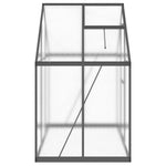 ZNTS Greenhouse with Base Frame Anthracite 169x114x195 cm Aluminium 4005824