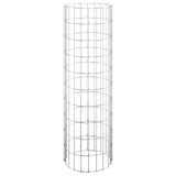 Circular Gabion Pole Galvanised Steel 30x100 cm 152012