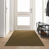 Doormat Brown and Black 120 x 400 cm 100% Polyamide 4100736