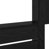 Bunk Bed for Kids Black Oak 90 x 190 cm Engineered wood 3410476