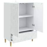 Sideboard White 66 x 34.5 x 95 cm Engineered Wood 895125