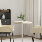 Table Top Cream Marble 60 x 2.5 cm Durable Table Top Circular 149195