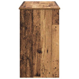 Cosmetic Table with Drawer with Mirror Old Wood 100 x 45 x76 cm 871669