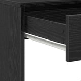 Desk Black Oak 101x50x76.5 cm Engineered Wood 862080