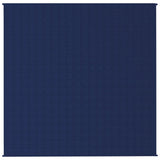 Weighted Blanket Blue 200x200 cm 9 kg Fabric 350742
