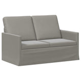 Sofa Set 2 pcs Light Grey Velvet 3433190