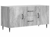 Sideboard Grey Sonoma 89 x 34.5 x 60 cm Engineered Wood 894891