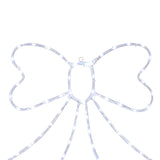 LED Rope Light Bow LOVIISA 70 LEDs Cold White 50 x 51 cm 42053476