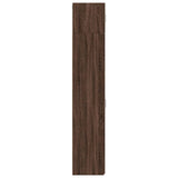 Slim Storage Cabinet Brown Oak 30x42.5x225 cm Engineered Wood 3281265