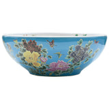 Countertop Basin Multicolour Round 41x14 cm Ceramic 155055