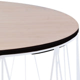 Coffee Table 2 pcs White 287662